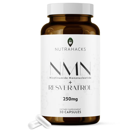 NMN Resveratrol Supplements with 99% Purity - Anti Aging Nicotinamide Mononucleotide Supplement